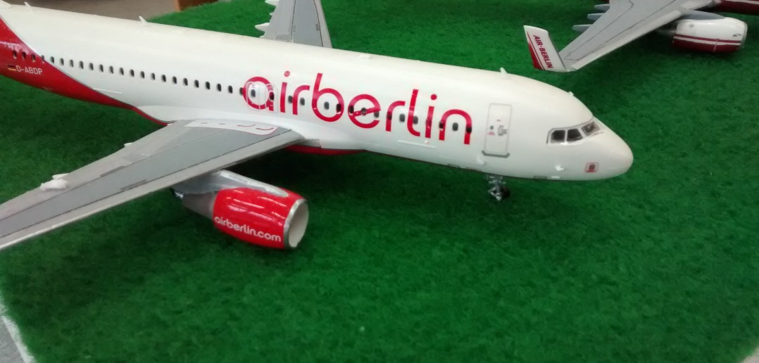 Flugzeugmodell der Airberlin