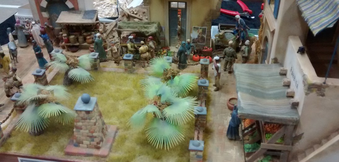 Diorama "Arabischer Basar" im Maßstab 1:32