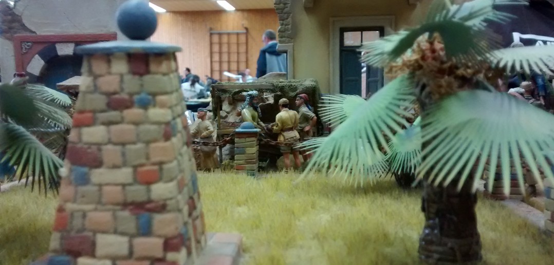 Diorama "Arabischer Basar" im Maßstab 1:32