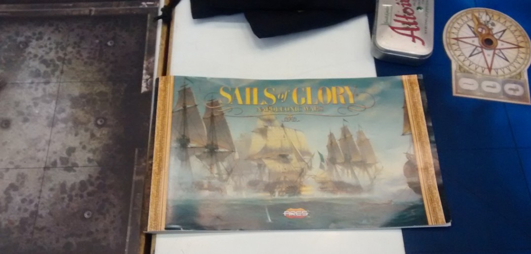 Sails of Glory Line von Ares Games war auch vertreten.
