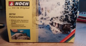 NOCH 08750 Pulverschnee für Modellbahn - und für Sturmis Winter-Grenadiere...