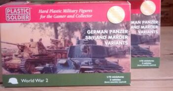 PSC Plastic Soldier Company WW2V20019 German Panzer 38(t) and Marder Variants