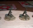 Schwere Mörser in Schnee und Steppe. Von PSC Plastic Soldier Company (Late War German Infantry Heavy Weapons) und Matchbox (British Infantry and the like)