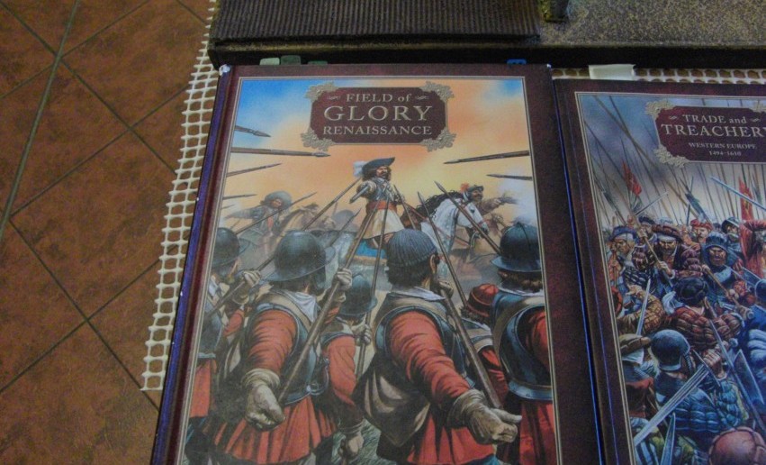 Die italienischen Kriege auf Basis des Regelwerks "Field of Glory-Renaissance".