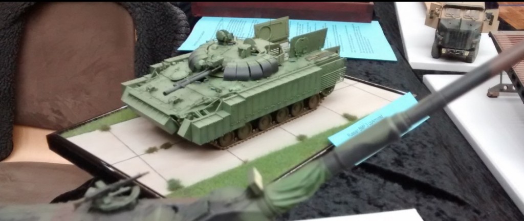 Russischer BMP-3, aufgerüstet mit Reaktiv-Panzerung von Hobby-Boss