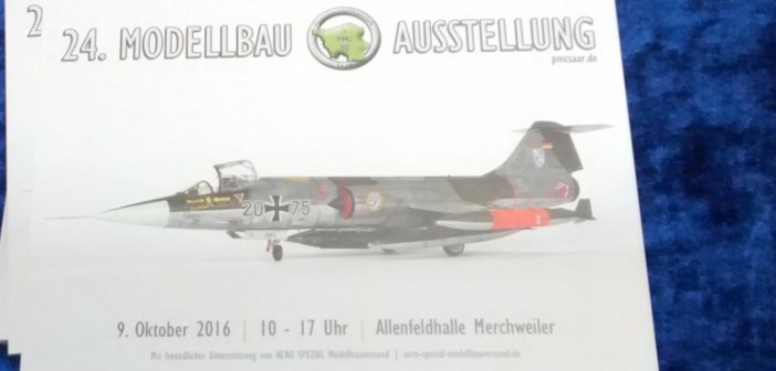 Auch die 24. Modellbau-Ausstellung des PMC Saar in der  Allenfeldhalle in Merchweiler wird angekündigt.