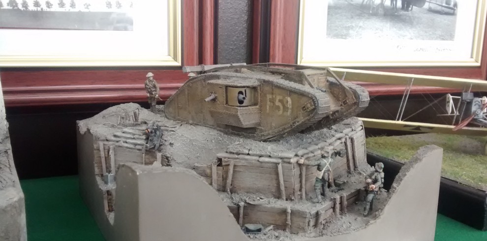 Britischer Mark IV Tank Cambrai 1917