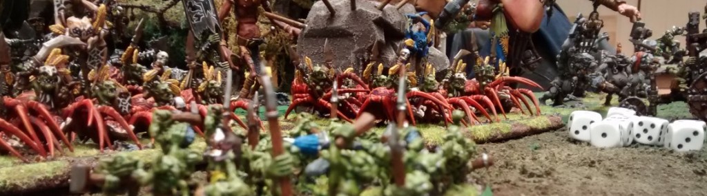 Die Warhammer-Figuren der Rhine-Toppers. Warhammer 40K und Warhammer Fantasy ( WHFB / WHF )