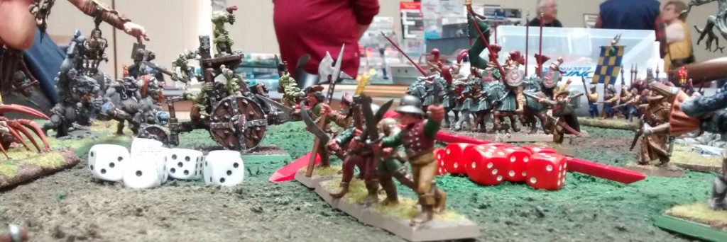 Die Warhammer-Figuren der Rhine-Toppers. Warhammer 40K und Warhammer Fantasy ( WHFB / WHF )