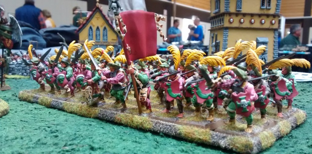 Die Warhammer-Figuren der Rhine-Toppers. Warhammer 40K und Warhammer Fantasy ( WHFB / WHF )