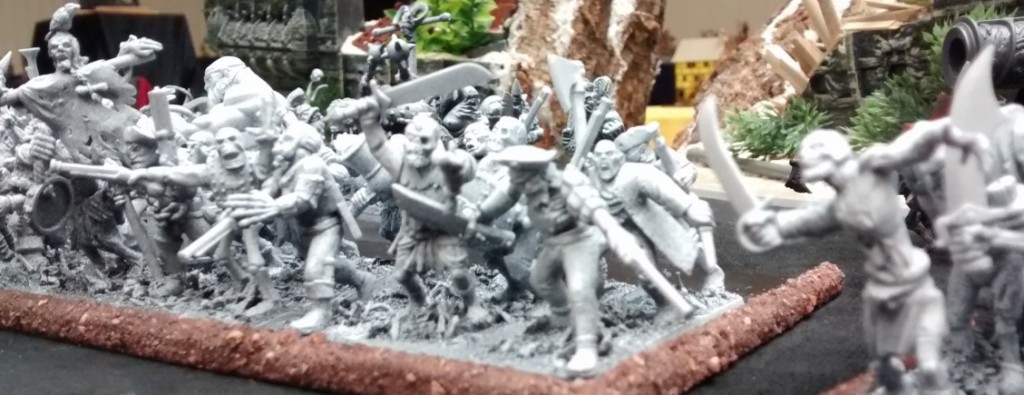 Die Warhammer-Figuren der Rhine-Toppers. Warhammer 40K und Warhammer Fantasy ( WHFB / WHF )