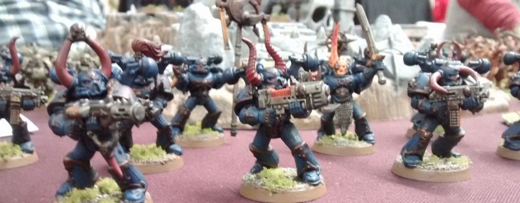 Die Warhammer-Figuren der Rhine-Toppers. Warhammer 40K und Warhammer Fantasy ( WHFB / WHF )