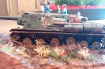 Drei ISU-152 aus der Lübecker Modellbauschmiede des Jan Sobieski