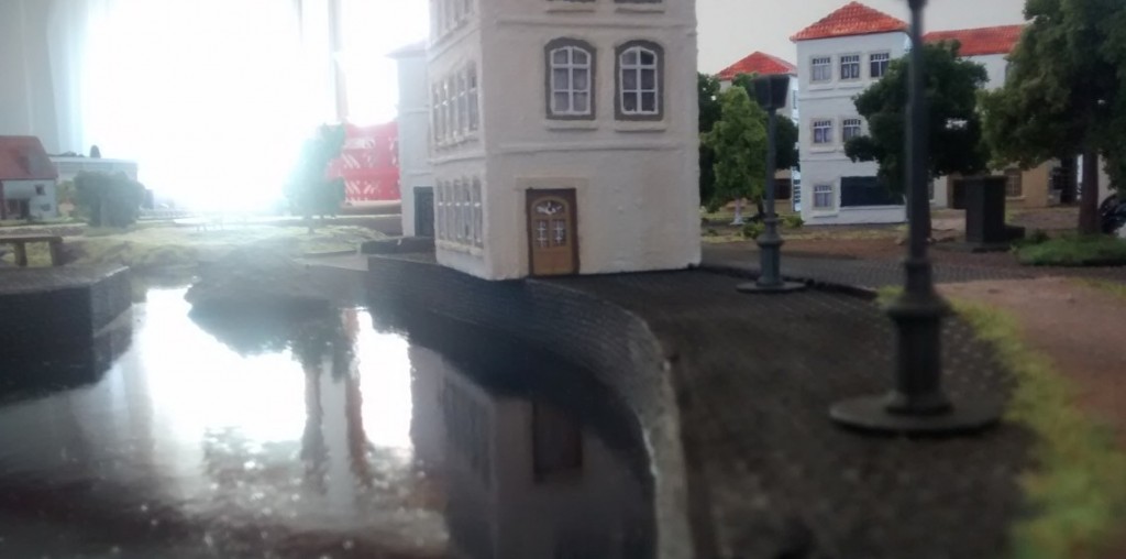 Die bespielbare Table-Top-Dioramenplatte "Schelde / Walcheren" im Maßstab 1:72 / 20mm.