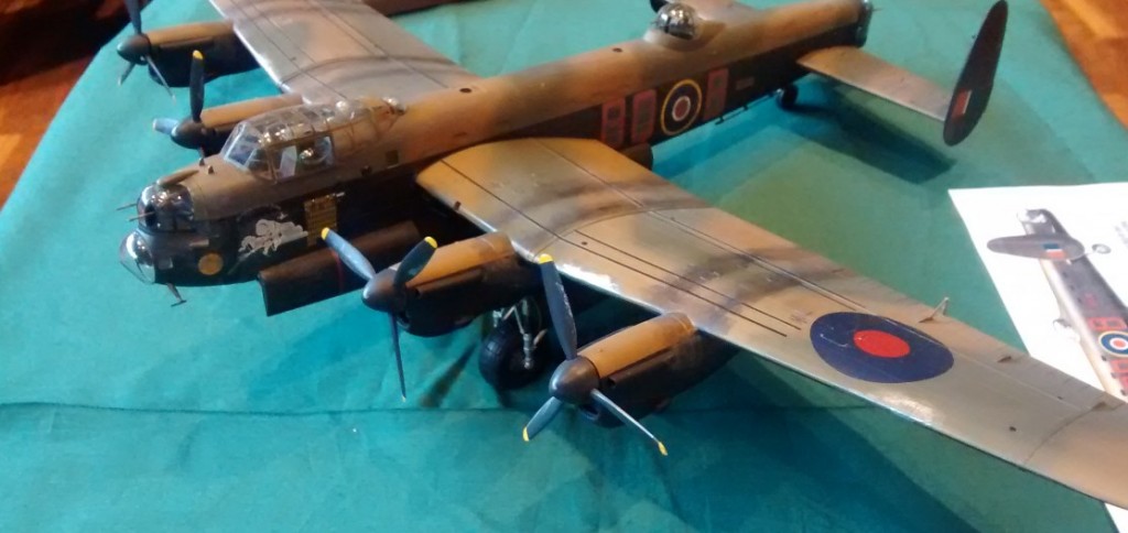 Avro Lancaster B.III der 550. Staffel der Royal Air Force