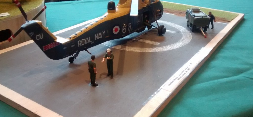 Diorama Westland Wessex HAS.3 der No. 706 Marine Air Squadron