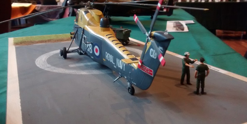 Diorama Westland Wessex HAS.3 der No. 706 Marine Air Squadron