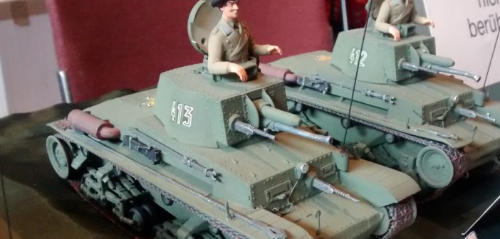 Der Panzer LT-38 der rumänischen Armee aus dem Jahr 1938.