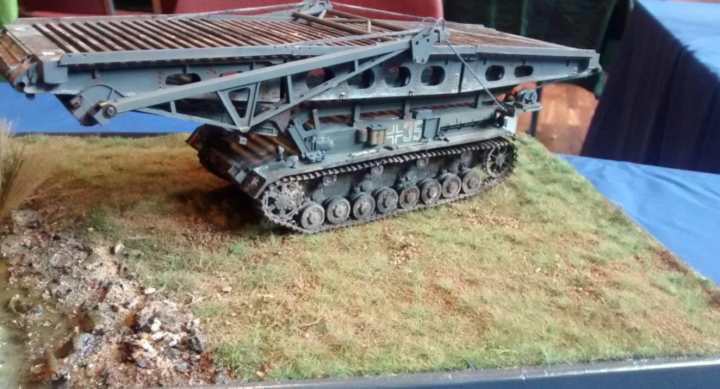 Einer der nur 80 Brückenlegepanzer IV der Wehrmacht.