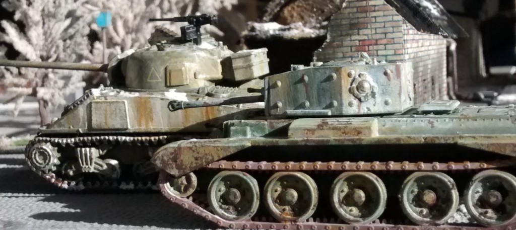 Cruiser Tank Mk VIII A 27M Cromwell auf der Behind-Omaha-Spielplatte