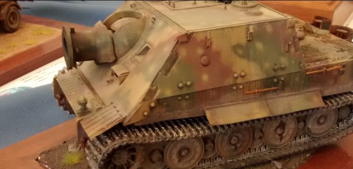 Sturmtiger von Italeri mit Ketten von Tamiya