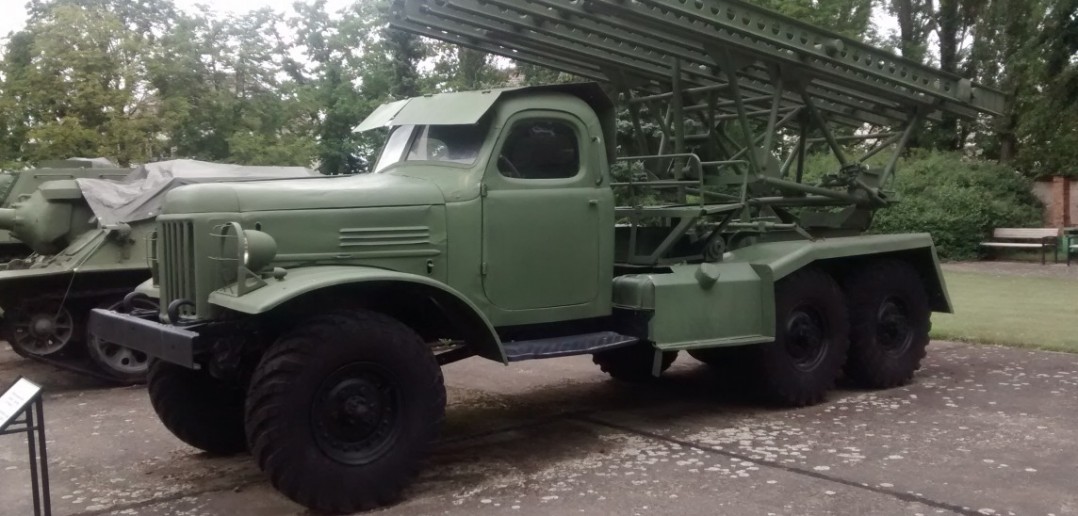 BM-13 Katjuscha auf SIL-151 im Deutsch-Russischen Museum in Berlin-Karlshorst