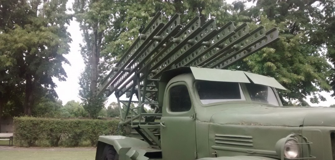 BM-13 Katjuscha auf SIL-151 im Deutsch-Russischen Museum in Berlin-Karlshorst