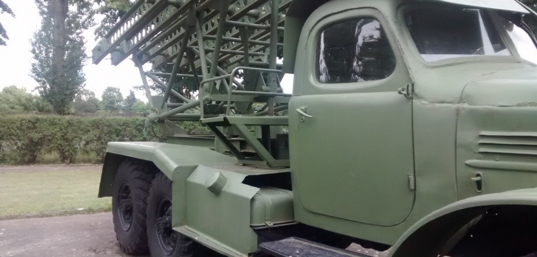 BM-13 Katjuscha auf SIL-151 im Deutsch-Russischen Museum in Berlin-Karlshorst