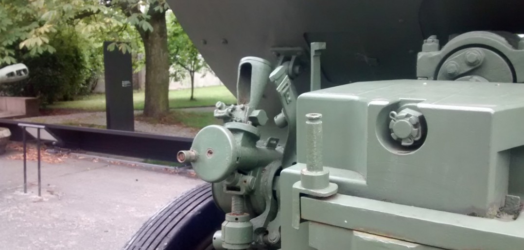 122mm-Haubitze M-30 im Deutsch-Russischen Museum in Berlin-Karlshorst