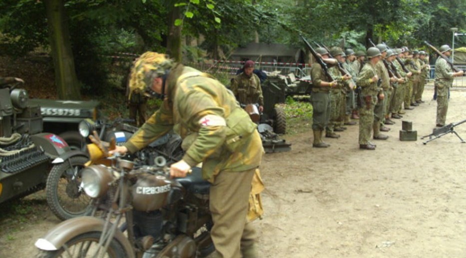 EInheiten auf dem Santa-Fe-Reinactment-Event 2013