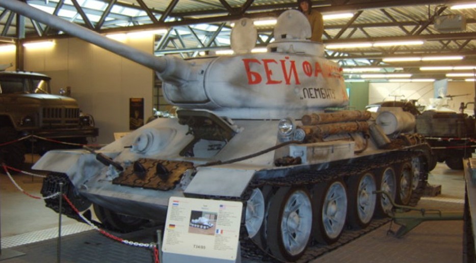 T-34/85 im Oorlogsmuseum Overloon