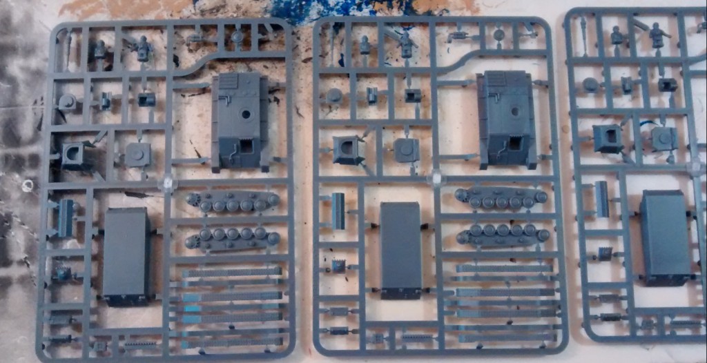 PSC Russian T70 Tank - Die Gussäste