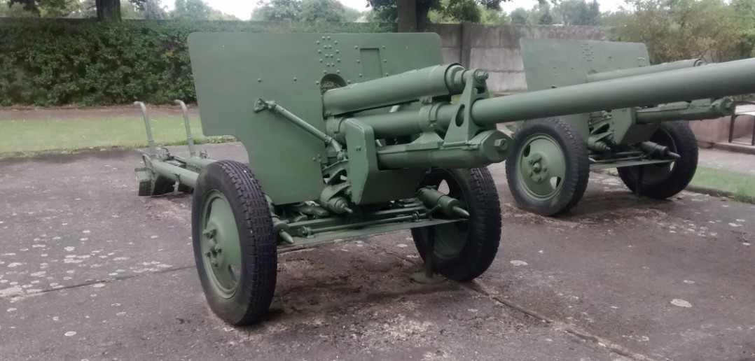 ZIS-3 76mm-Pak im Deutsch-Russischen Museum in Berlin-Karlshorst