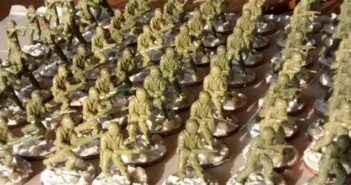 Matchbox American Infantry #4: 104 Rekruten angetreten