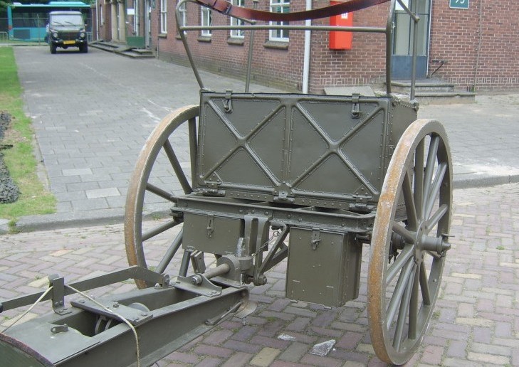Die niederländische 57mm Feldkanone "Vuurmond 6 Veld"