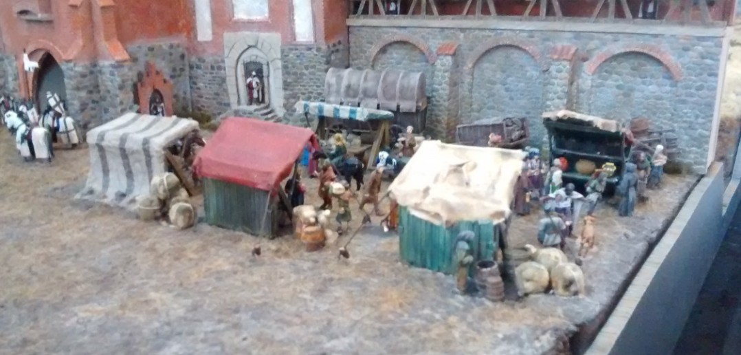 Diorama "Stadt des deutschen Orden" von Geschichte in Miniaturen e.V.