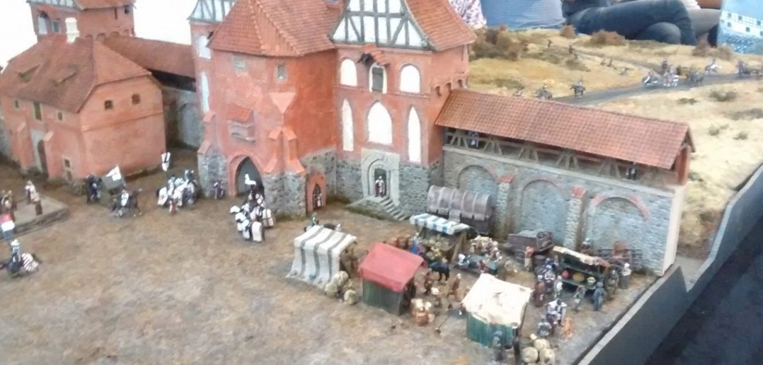 Diorama "Stadt des deutschen Orden" von Geschichte in Miniaturen e.V.