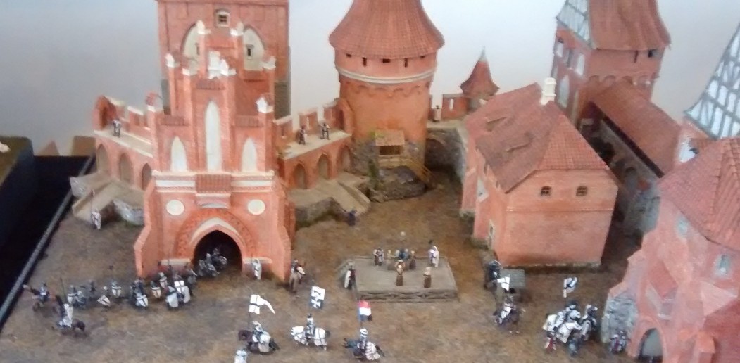 Diorama "Stadt des deutschen Orden" von Geschichte in Miniaturen e.V.