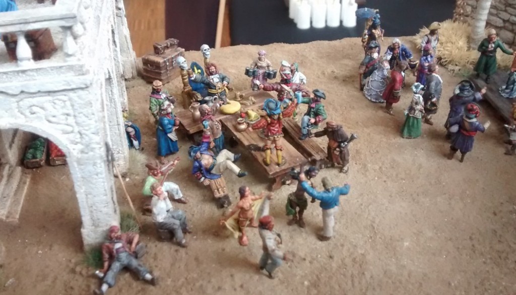 Diorama "FlÃ©au des Espagnols" der Kurpfälzer Figurenfreunde