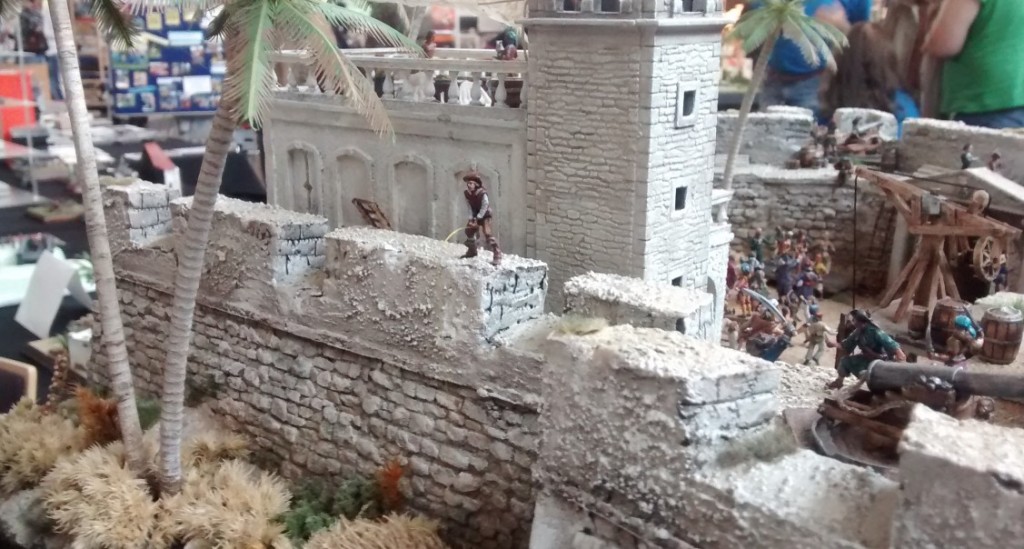 Diorama "FlÃ©au des Espagnols" der Kurpfälzer Figurenfreunde