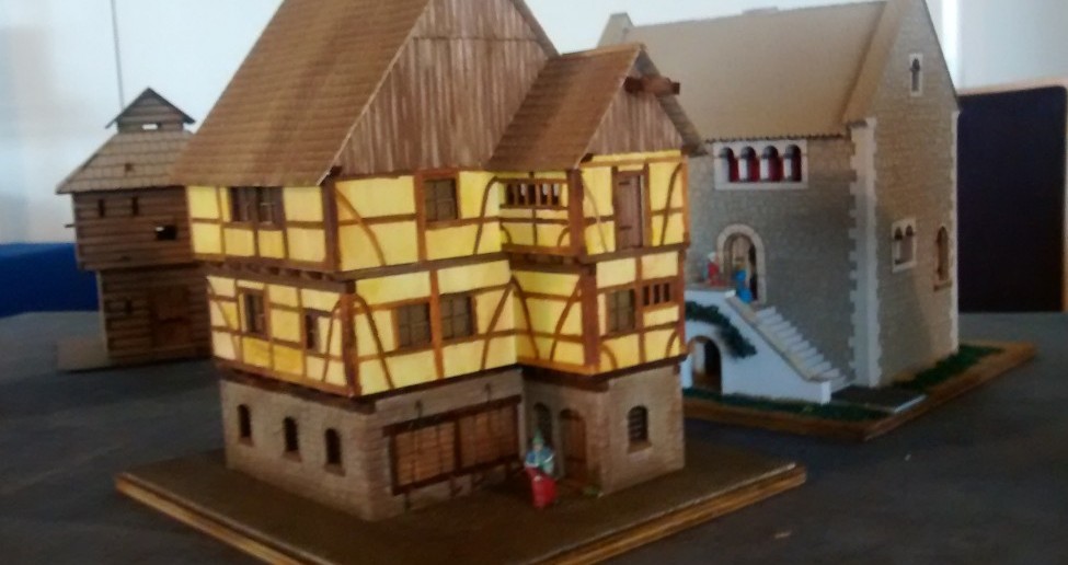 Fachwerkkhaus vom Model Hobby Club Du Sud