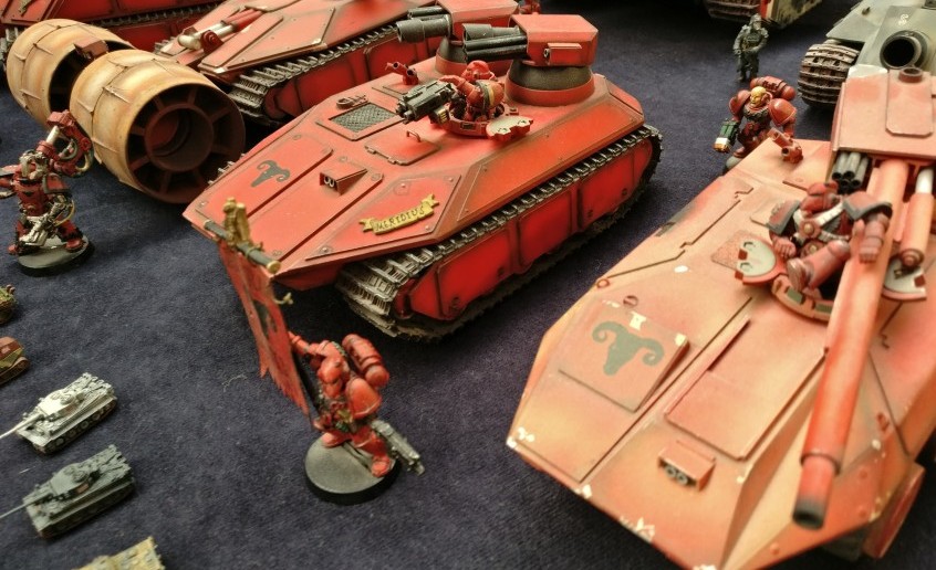 Peter Pickenhahn: Warhammer-Tanks