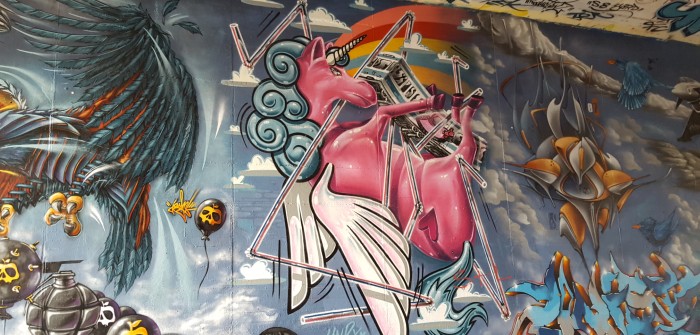 Meeting of styles meets Pink Unicorn