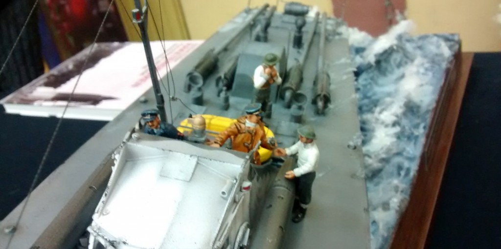 Diorama "Operation Chariot" mit dem Vosper MBT 74