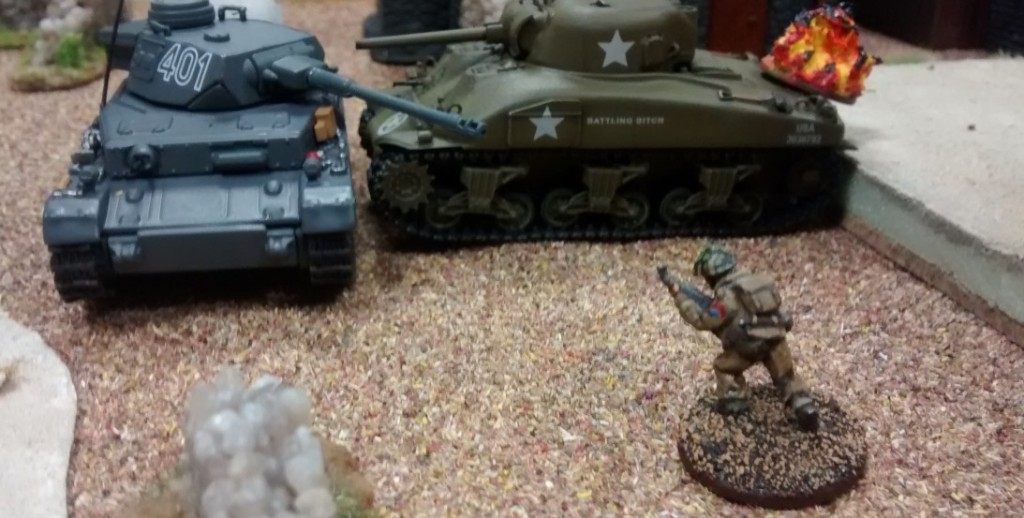 Jetzt rückt er dem Panzer IV aber zu Leibe!
