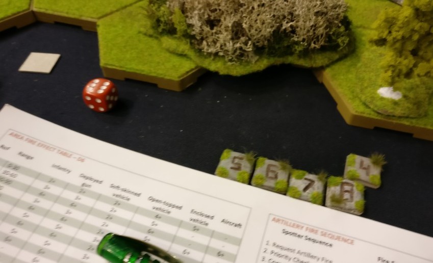 Spielplatte des Clubs "Alde Garde" für das Spielsystem "Battlegroup Overlord".