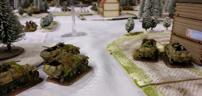 Der Flames of War (FoW Battleground "Battle of the Bulge" / "Ardennen-Offensive"