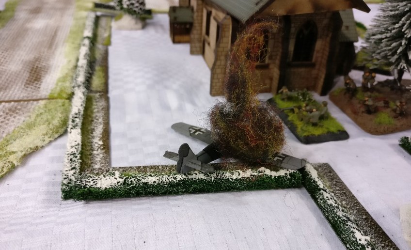 Der Flames of War (FoW Battleground "Battle of the Bulge" / "Ardennen-Offensive"