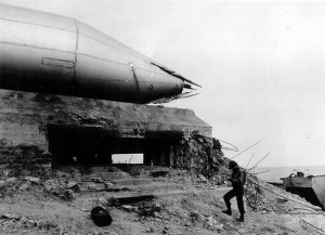 Foto aus der Normandie kurz nach dem D-Day 1944.