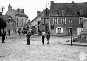 Foto aus der Normandie kurz nach dem D-Day 1944.